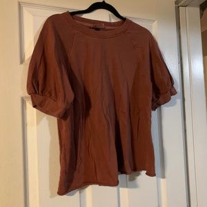 Sweatshirt Fabric Top